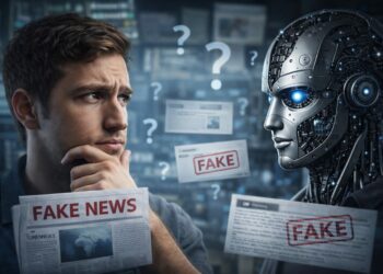 Era da inteligência artificial desafia sociedade a distinguir realidade de conteúdo gerado por máquinas.