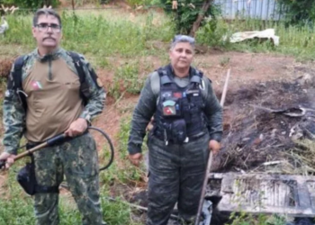 Incêndio em área ambiental de Cabo Frio é controlado pela Guarda após ação rápida no Morro do Telégrafo.