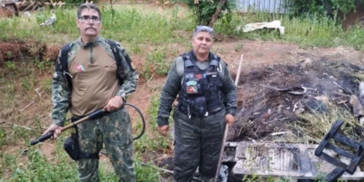 Incêndio em área ambiental de Cabo Frio é controlado pela Guarda após ação rápida no Morro do Telégrafo.