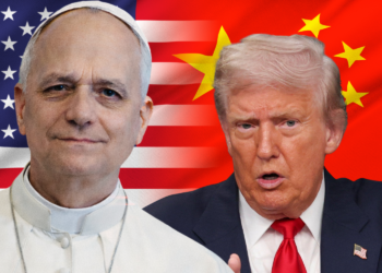 Informação de que Trump ameaçou o Papa viraliza, mas é falsa. Veja a checagem completa e o que realmente aconteceu.