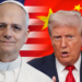 Informação de que Trump ameaçou o Papa viraliza, mas é falsa. Veja a checagem completa e o que realmente aconteceu.