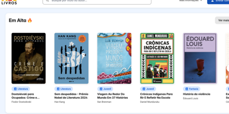 Nova plataforma do MEC oferece livros gratuitos online, com clássicos da literatura mundial e brasileira, ampliando o acesso à leitura no país