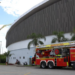 Incêndio na cobertura do Velódromo Olímpico do Rio exige interdição parcial; pista de ciclismo e acervo do museu permanecem preservados.