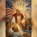 Trump publica imagem com referência religiosa após críticas ao papa Leão XIV.