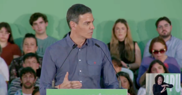 Sánchez defende mudança na relação da UE com Israel.