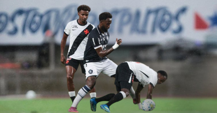 Remo empata com Vasco sob forte chuva em Belém e Vitória vence São Paulo na abertura da 11ª rodada do Brasileirão.