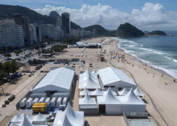Operação histórica com quase 8 mil agentes garante segurança no show de Shakira em Copacabana neste sábado.