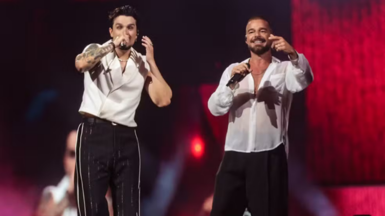 Luan Santana transforma show no Rio em espetáculo histórico com participação surpresa de Ricky Martin
