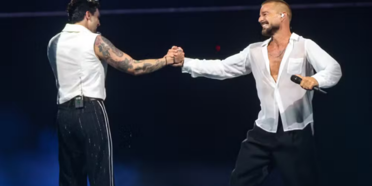 Luan Santana transforma show no Rio em espetáculo histórico com participação surpresa de Ricky Martin