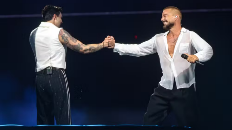 Luan Santana transforma show no Rio em espetáculo histórico com participação surpresa de Ricky Martin