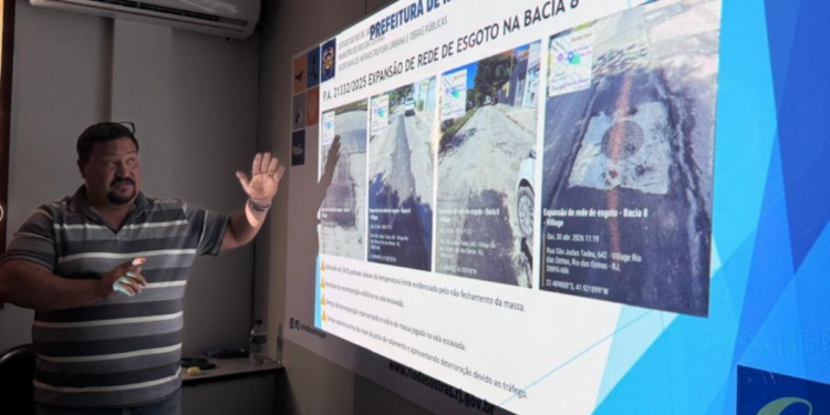 Rio das Ostras cobra correções da Rio+ após falhas em obras no município
