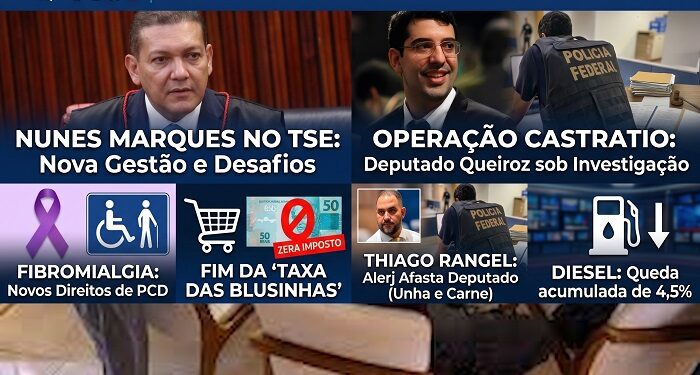 DIRETO DA REDAÇÃO: Fibromialgia, crise política no Rio e mudanças na economia dominam os destaques do dia