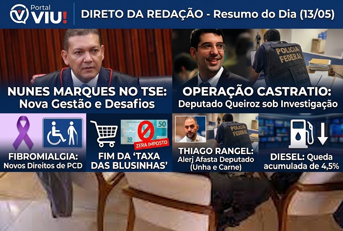 DIRETO DA REDAÇÃO: Fibromialgia, crise política no Rio e mudanças na economia dominam os destaques do dia