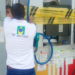 Posto em São João de Meriti foi interditado após suspeita de fraude eletrônica em bomba com seis bicos de abastecimento.