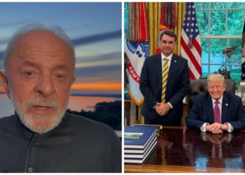 Vídeo divulgado por Lula em Manaus ganhou repercussão após encontro entre Flávio Bolsonaro e Donald Trump nos Estados Unidos.