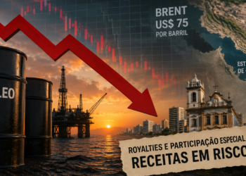 Quando a paz custa caro: a queda do petróleo ameaça a era de abundância dos municípios petrolíferos