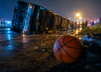 Tragédia com time de basquete no Ceará é investigada pela polícia; veículo tombou na CE-187 durante a madrugada.