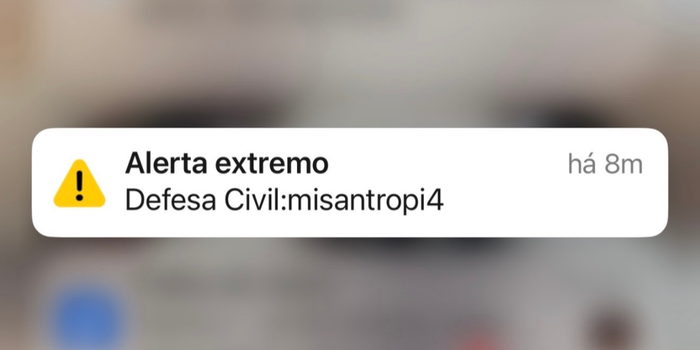 Entenda o que significa “misantropia”, termo enviado em alerta falso da Defesa Civil.