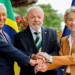Lula se reúne com Ursula von der Leyen e António Costa na França e discute restrições da União Europeia a produtos brasileiros.