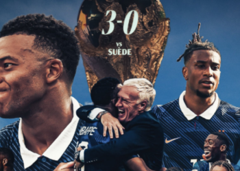 A França venceu a Suécia por 3 a 0, avançou às oitavas da Copa do Mundo de 2026 e viu Mbappé quebrar o recorde de gols em fases eliminatórias da competição.