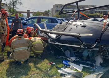 SPU, AGU e prefeituras discutem remoção da Ponte do Esqueleto após morte de jovem lançada sem corda em salto de rope jump.