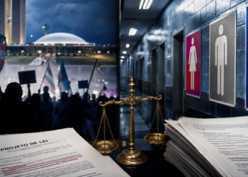 A discussão sobre o uso de banheiros por pessoas trans ganhou força no Brasil após uma série de episódios envolvendo artistas, parlamentares, protestos, projetos de lei e decisões em câmaras municipais e assembleias legislativas.