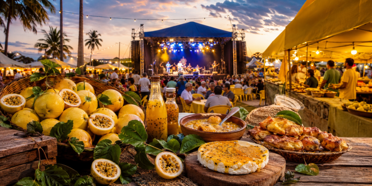 Festival do Maracujá será realizado de 24 a 26 de julho em Travessão de Barra, com shows de Tiee, Pablo Alves e Carlos e Jader, além de atrações gratuitas.