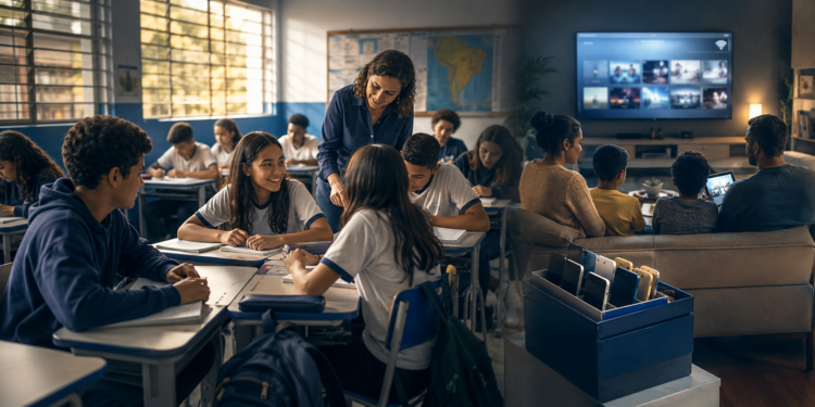 IBGE revela que internet chega a 95% dos lares e que TV conectada e streaming ganham espaço no Brasil.