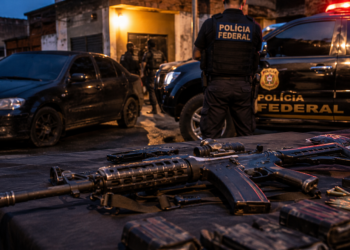 A operação cumpre 19 mandados de busca e apreensão em cidades como Belford Roxo, Niterói, São Gonçalo, Itaboraí, Resende e na capital fluminense.