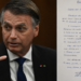 Jair Bolsonaro divulga carta em apoio à pré-candidatura presidencial de Flávio Bolsonaro e convoca aliados a superar divisões para as eleições de 2026.
