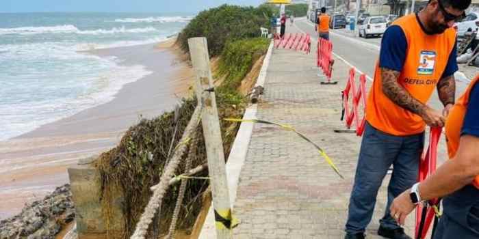 Defesa Civil de Macaé alerta para chuva forte, ventos acima de 40 km/h e ressaca com ondas de até 3 metros entre segunda e terça-feira.