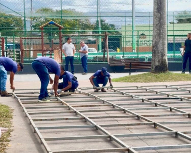 Carapebus entra na contagem regressiva para o Festival Sesc de Outono com estrutura em fase de montagem