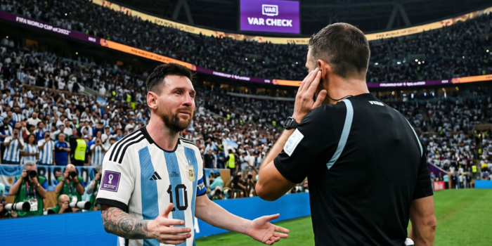 Atacante do Egito critica arbitragem após derrota para a Argentina por 3 a 2 nas oitavas da Copa do Mundo. Mostafa Zico afirma que partida foi “direcionada”.