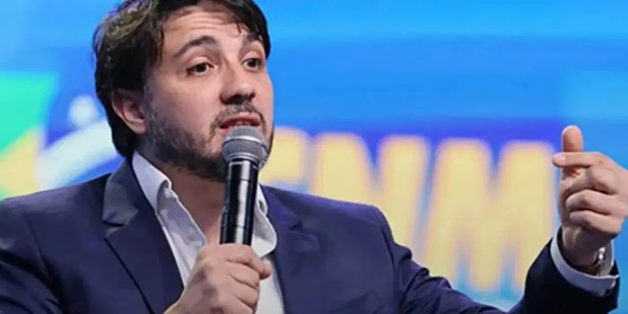 Partido Missão confirma Renan Santos como candidato à Presidência da República e Aroldo Medina como vice na primeira eleição nacional da legenda.