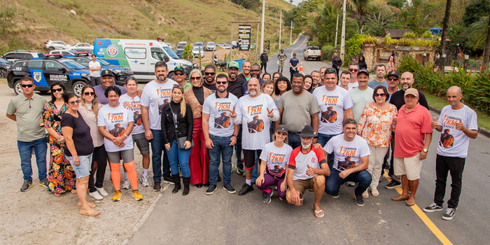 Macaé inaugura a primeira etapa da reestruturação da Estrada do Sana, com 6,5 quilômetros de melhorias para ampliar a segurança, a mobilidade e o desenvolvimento da região serrana.