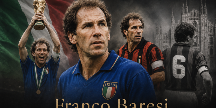 Franco Baresi, ídolo histórico do Milan e campeão mundial pela Itália, morreu aos 66 anos. Ex-zagueiro construiu carreira de duas décadas no clube.