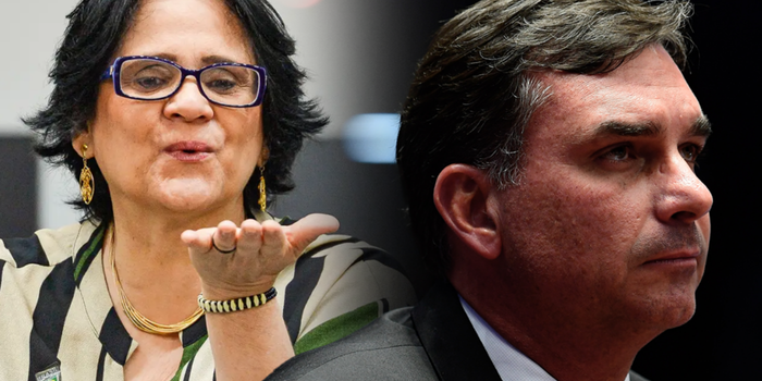 Damares Alves se afasta de articulações da pré-campanha de Flávio Bolsonaro após crise envolvendo Michelle Bolsonaro e aliados do senador.