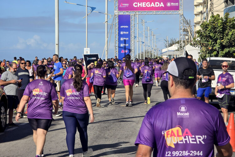 Corrida Lilás acontece domingo em Macaé e terá provas de 5 km, 10 km e caminhada. Veja horários e onde retirar os kits.