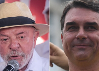 TSE determina retirada de propaganda da campanha de Lula contra Flávio Bolsonaro após considerar que conteúdo poderia induzir eleitores ao erro.