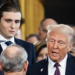 Barron Trump durante as cerimônias da posse presidencial de Donald Trump, em Washington, em janeiro de 2025.