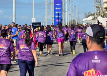 Macaé realiza a 2ª Corrida Lilás em 30 de agosto, com provas de 5 km e 10 km e caminhada de 5 km durante o Agosto Lilás.
