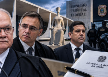AGU recorreu a Edson Fachin contra o afastamento de Andrei Rodrigues e Leandro Almada da PF. Presidente do STF suspendeu decisões conflitantes sobre o caso.
