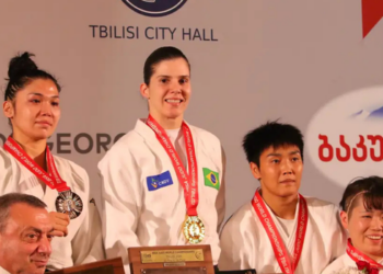 Brasil conquista três ouros, duas pratas e dois bronzes no Mundial Paralímpico de Judô, em Tbilisi, na Geórgia.