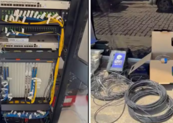 Operação Rede Criminosa investiga possível controle ilegal de serviços de internet em Búzios e Cabo Frio e apreende equipamentos de telecomunicações.
