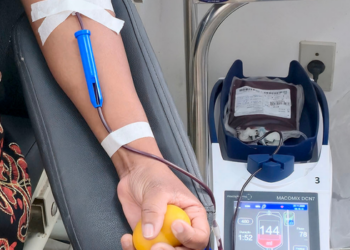 Serviço Municipal de Hemoterapia de Macaé reforça pedido de doações de sangue, principalmente dos tipos O positivo e O negativo.