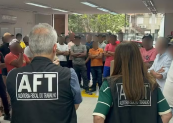 Fiscalização encontra 67 trabalhadores em situação degradante no setor de cana-de-açúcar em Cabo Frio.