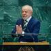 Presidente Luiz Inácio Lula da Silva discursa na 81ª Assembleia Geral da ONU, em Nova York, nesta terça-feira (22).