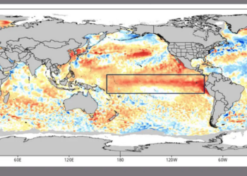 NOAA estima mais de 90% de chance de um El Niño muito forte no verão de 2026-2027, com possíveis impactos sobre chuvas e temperaturas no Brasil.