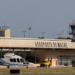 O Aeroporto de Macaé, utilizado para o transporte de profissionais que atuam na indústria offshore, foi o ponto de concentração dos trabalhadores no início da greve.
