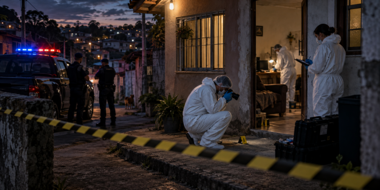 Laudo do IML aponta 17 lesões no corpo de Larissa Morata, encontrada morta em Embu das Artes. Marido, um policial militar, está preso temporariamente.
